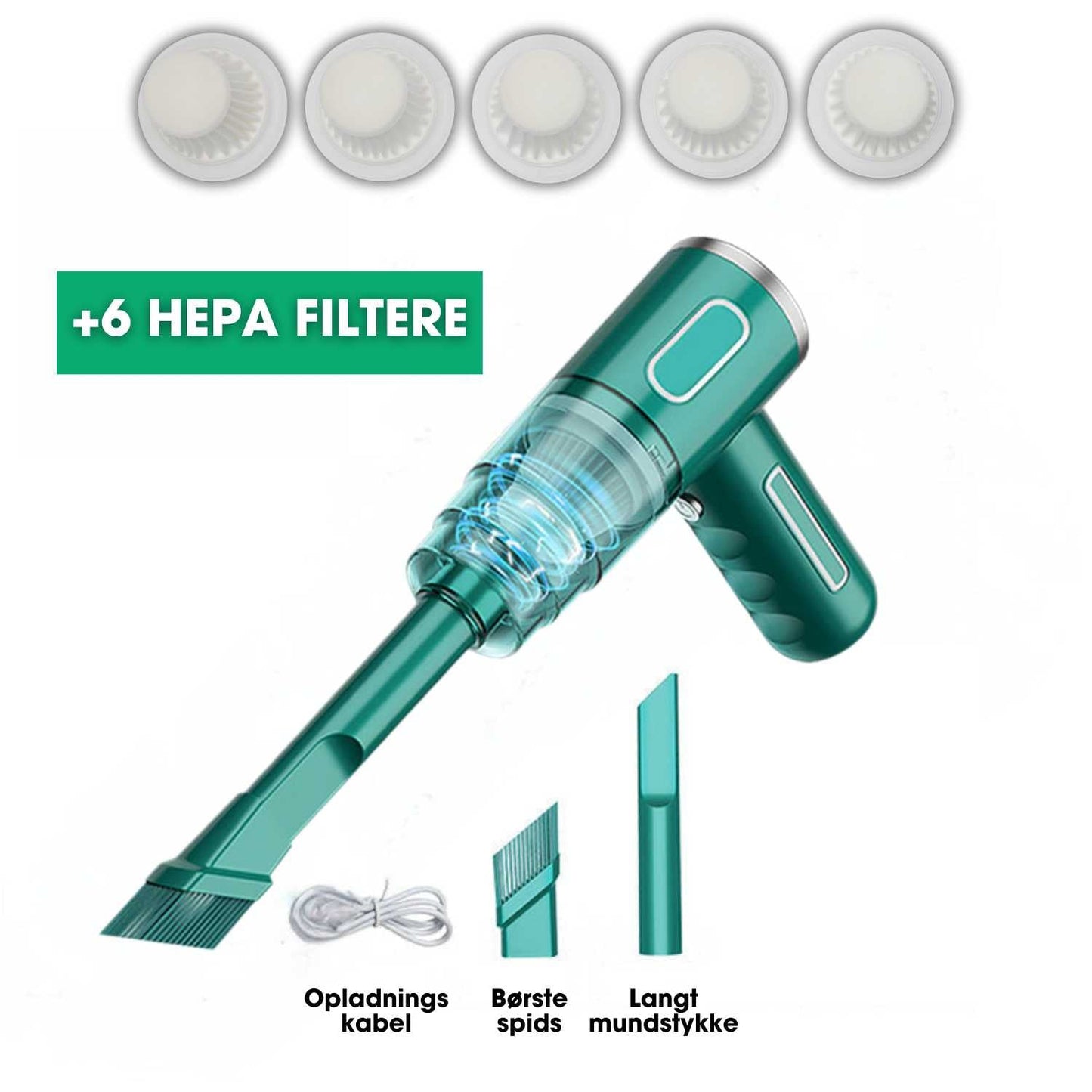 Vortex Pro® - Trådløs bilstøvsuger