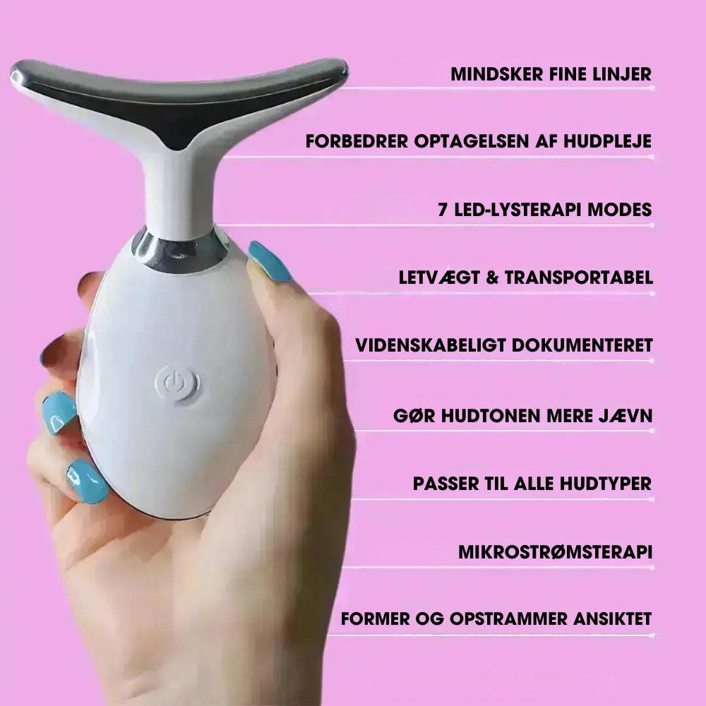 LumeLift® - 7-i-1 LED ansigtsløftende enhed