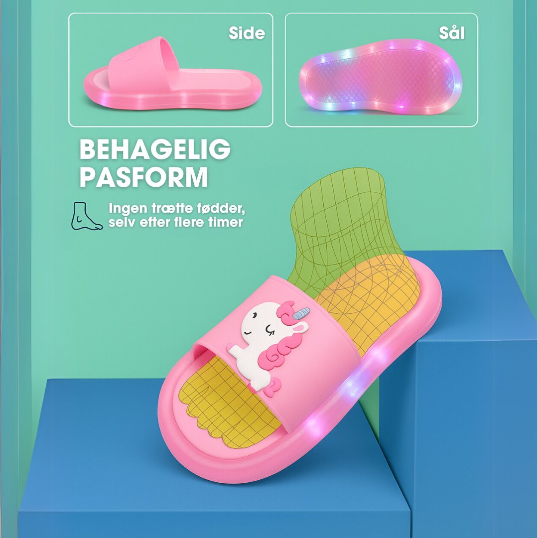 HappySteps™ – Lyssende enhjørning klipklappere til børn fra 1–8 år