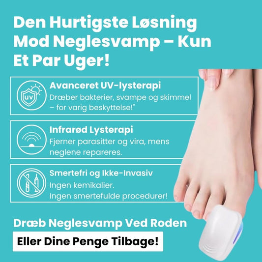 FungiClear Pro™ – Laserbehandling der bekæmper svamp ved roden