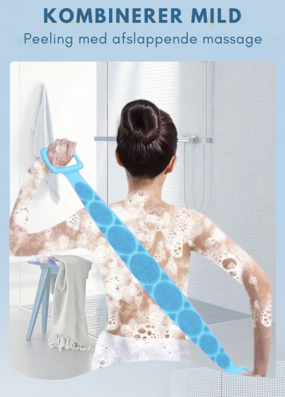 VaskLet™ | Silikone Badebælte Skrubbebørste