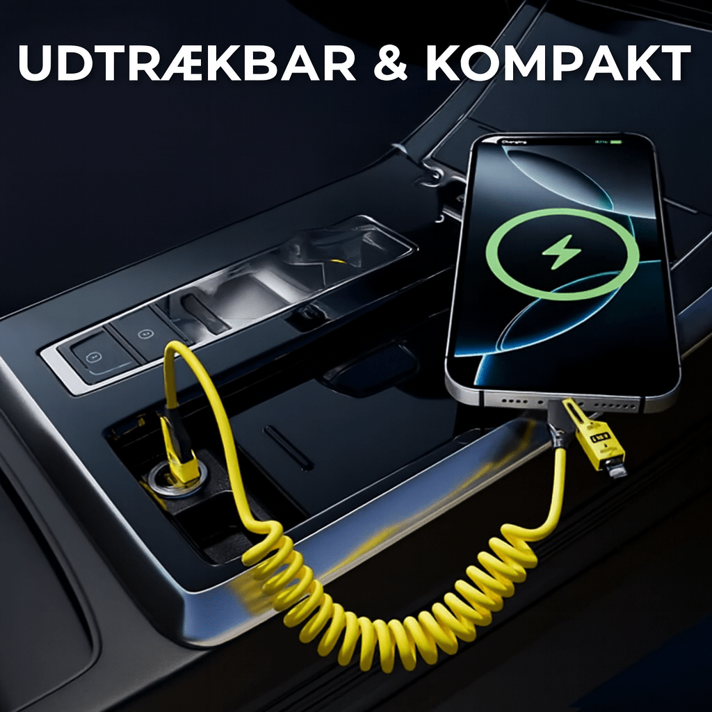4-i-1 Udtøjeligt Opladerkabel™