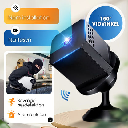 InstaGuard™ – Mini trådløst HD-sikkerhedskamera – fungerer uden Wi-Fi