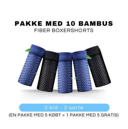 BioBox™ - Bambusfiber boxershorts sæt med 10