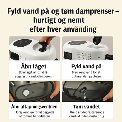 SteamClean Pro - Effektiv damprengøringsmaskine
