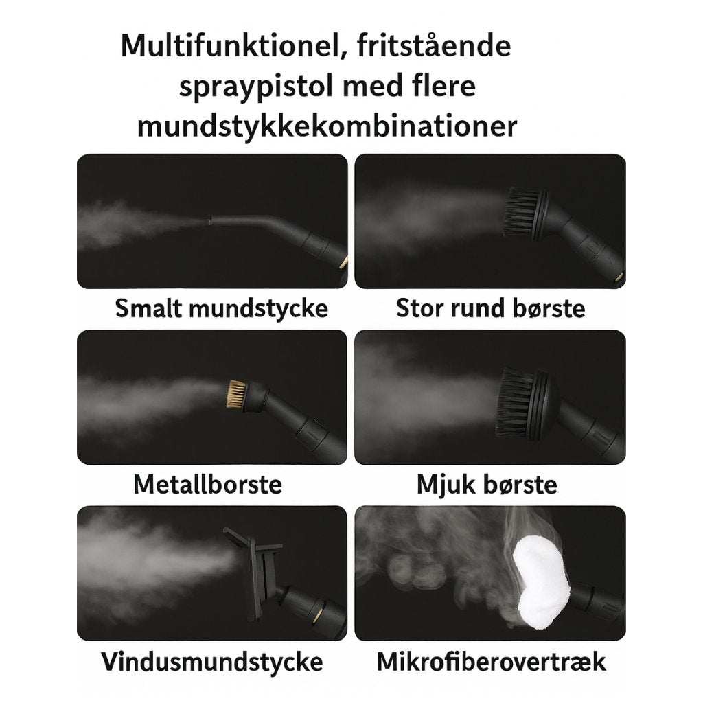 SteamClean Pro - Effektiv damprengøringsmaskine