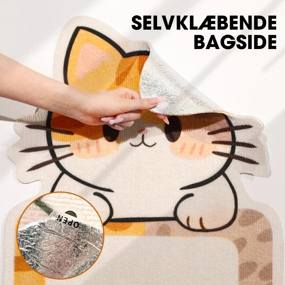 ClingClaw™ – Vægmonteret kradsebræt til kat + gratis legetøj