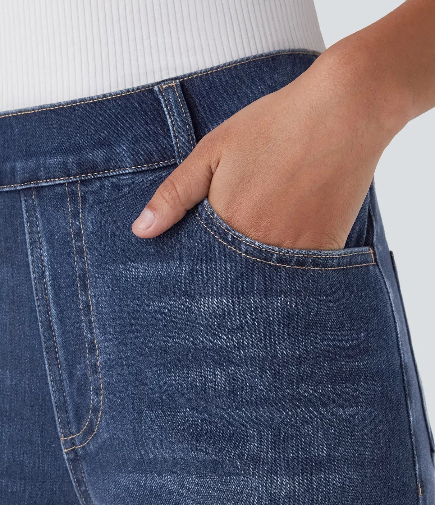 FlexiFit Jeans™ - Strækbare og komfortable bukser med høj talje