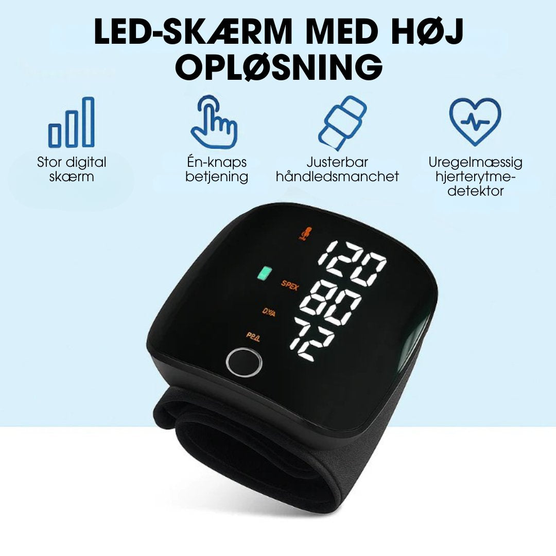 VitaTrack™ – Blodtryksmåler med høj nøjagtighed