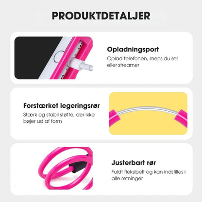 EasyView™ - Justerbar telefonholder til halsen