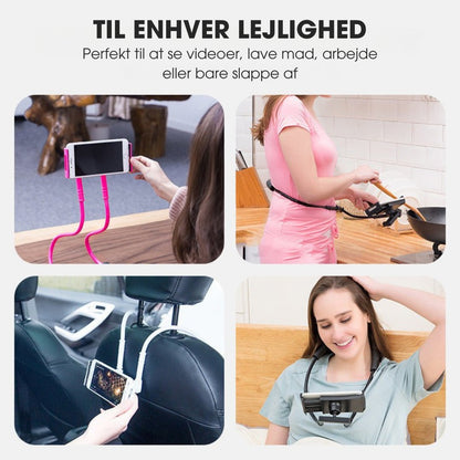 EasyView™ - Justerbar telefonholder til halsen