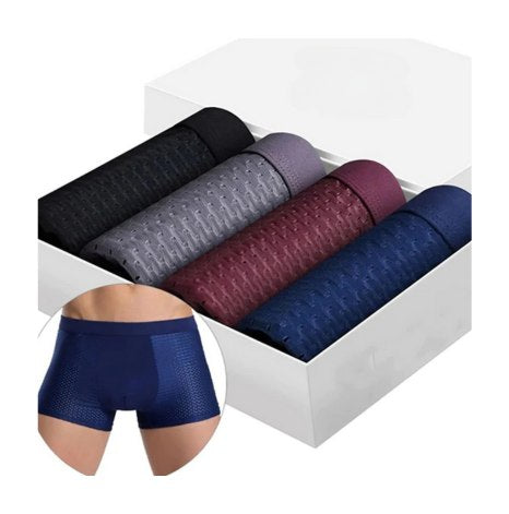 BioBox™ - Bambusfiber boxershorts sæt med 10