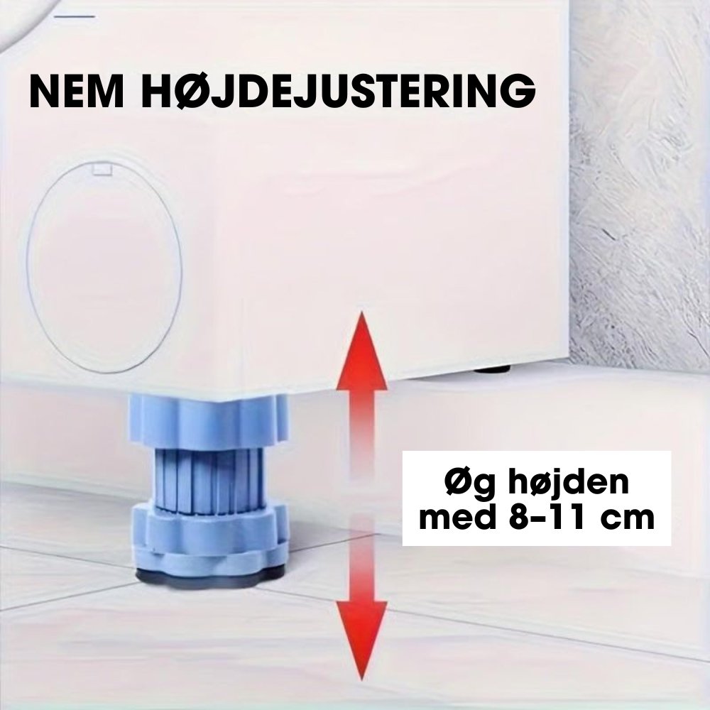 GripLock™ – Justerbart skridsikkert stabilisatorsæt - 4 Stykker