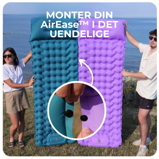 AirEase™ - Sov hvor som helst med maksimal komfort!