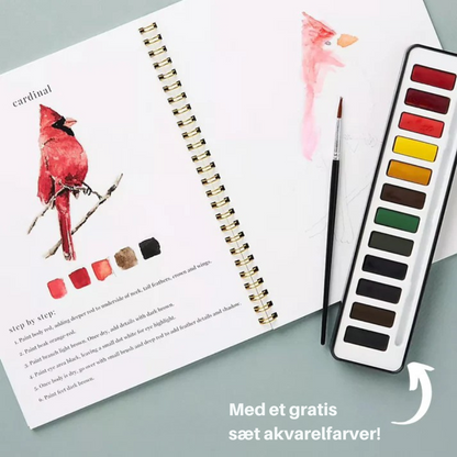 🪷 AquarelleArt™ – Farver, der flyder, skaber kunst uden grænser