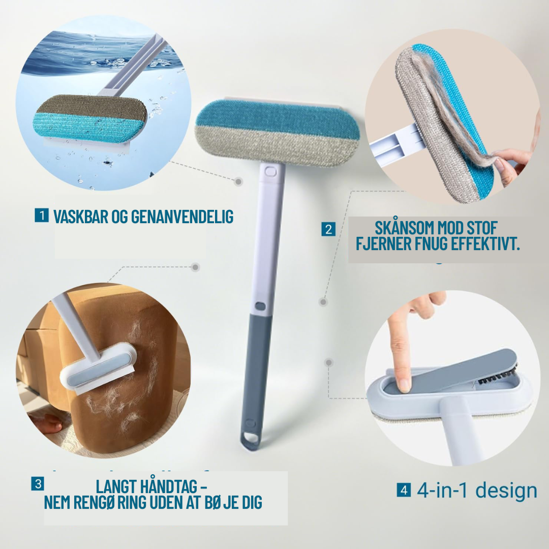 Katteverden™ 4-I-1 Pelsfjerner