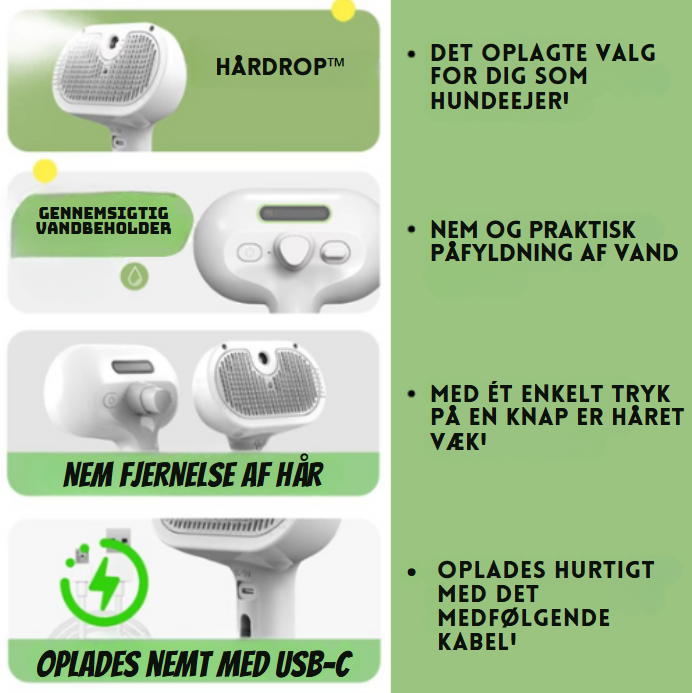 HårDrop™ – Bekæmp forårsfældning med lethed