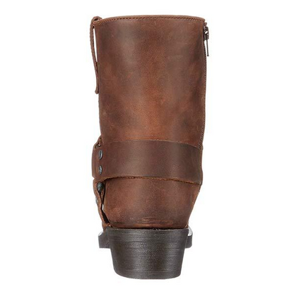 Ebert | Rustik Læder Ankel Støvler