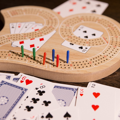 Bordplade Til Cribbage I Træ
