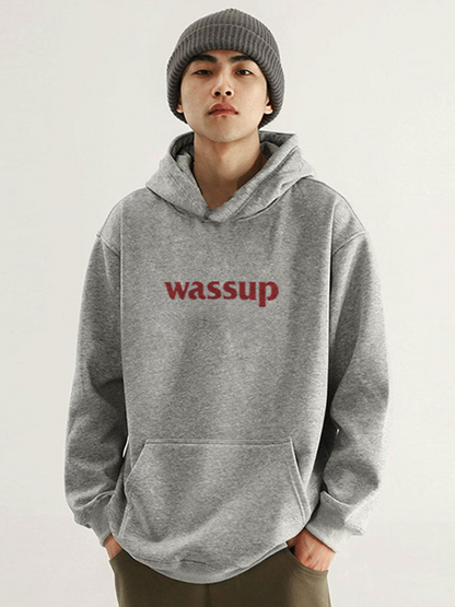 Trendy Mærke blomst Grå Hætte