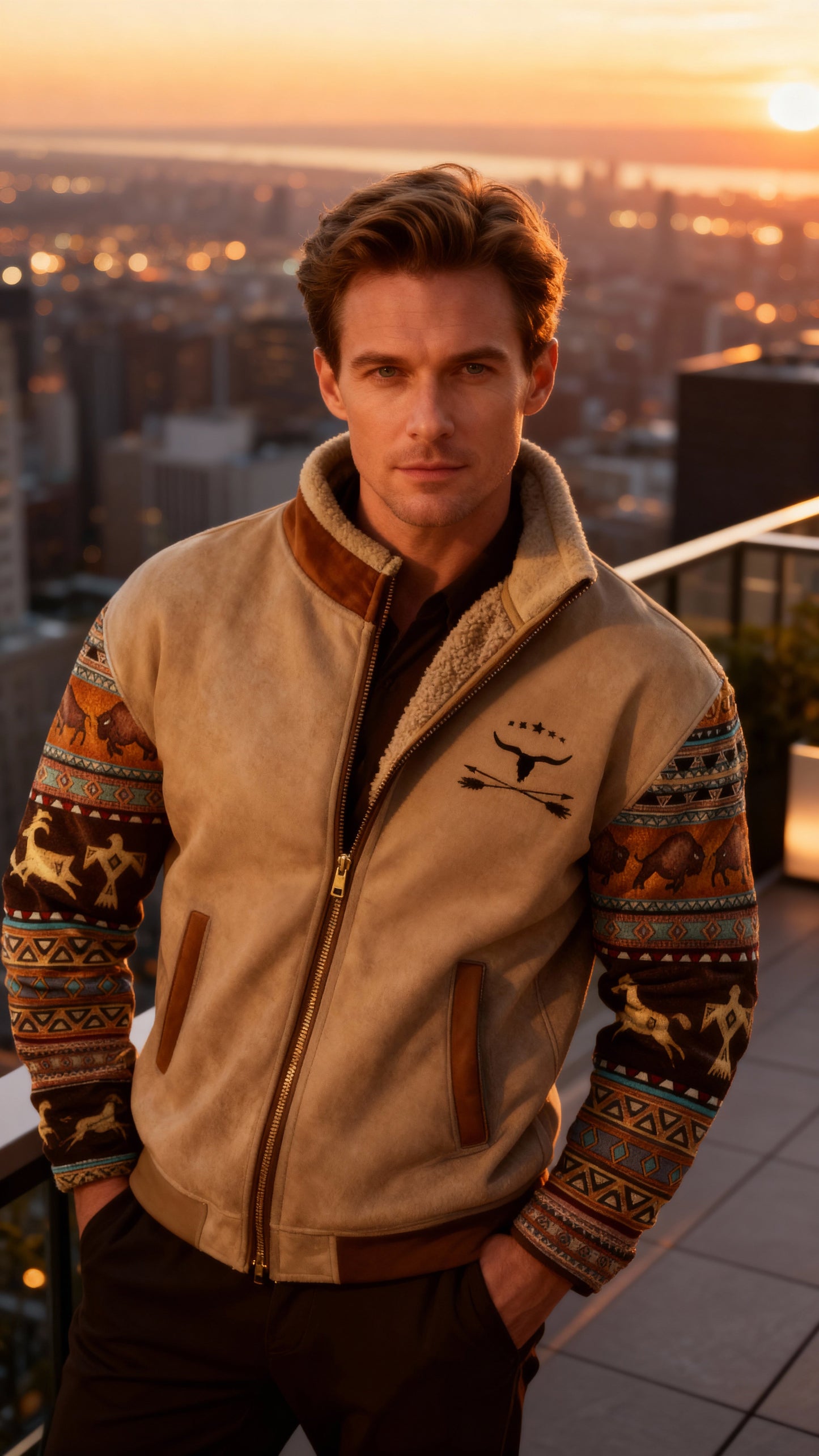 Tobias | Stilfuld Fleecejakke Med Thermofor