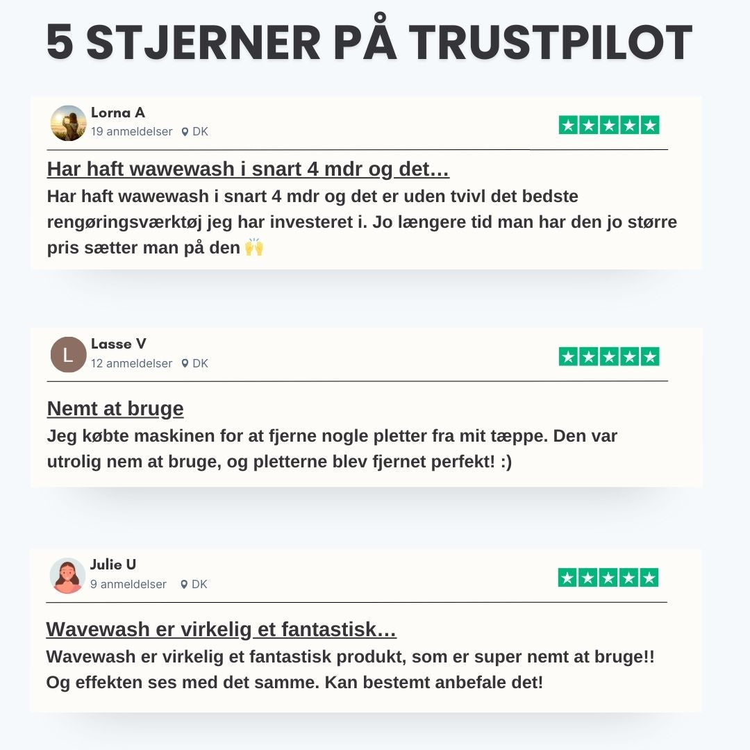 WaveWash™ - Pletfjerner